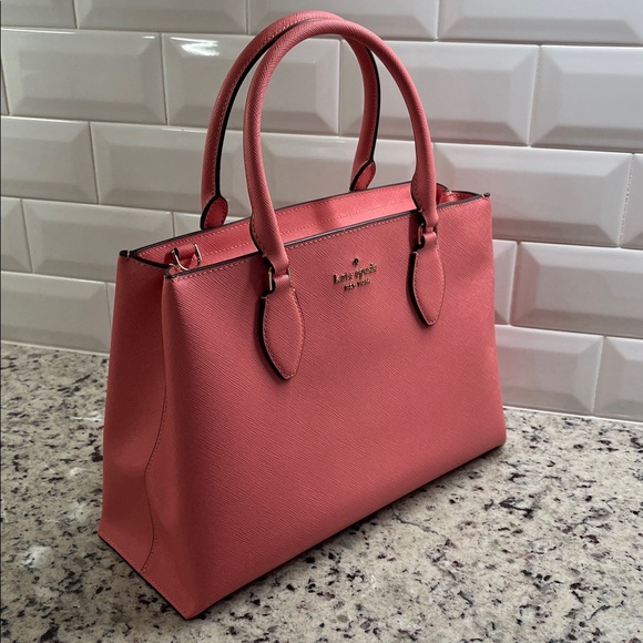 Kate Spade Rae Medium Satchel Crossbody Bag and Madison L Zip Wallet Set NWOT - Picture 4 of 15